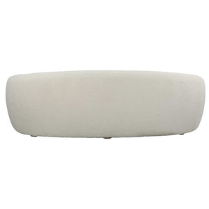 Capra Art Deco Sheepskin Sofa, White @taylorraydesign