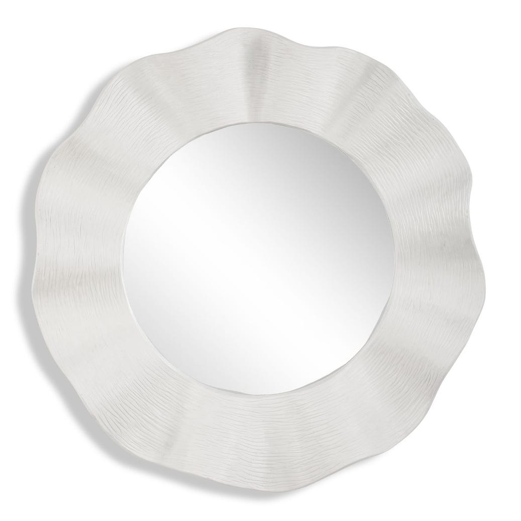 Wave Length Round Mirror