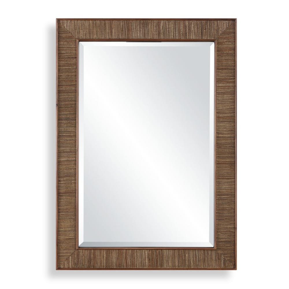 Aldous Rectangular Walnut Mirror