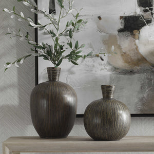 Islander Black Vases, S/2