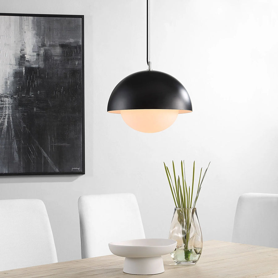 Antonio Black Iron Light Pendant