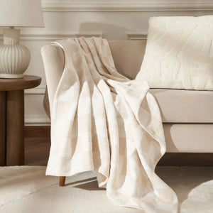 Grandi Woven Cotton Throw