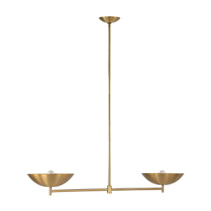 Waxlow Modern Brass Pendant Light