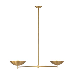 Waxlow Modern Brass Pendant Light