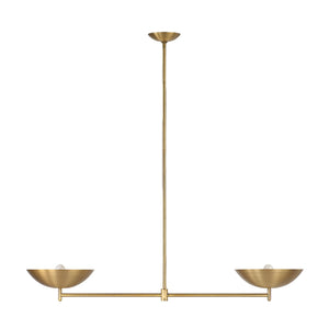 Waxlow Modern Brass Pendant Light