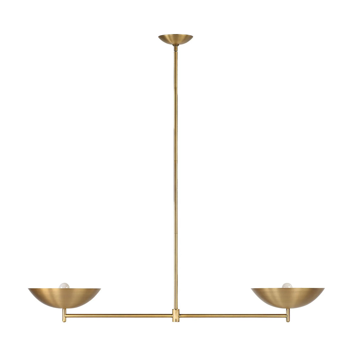 Waxlow Modern Brass Pendant Light