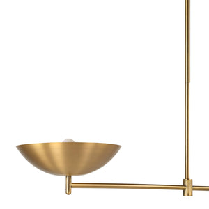 Waxlow Modern Brass Pendant Light