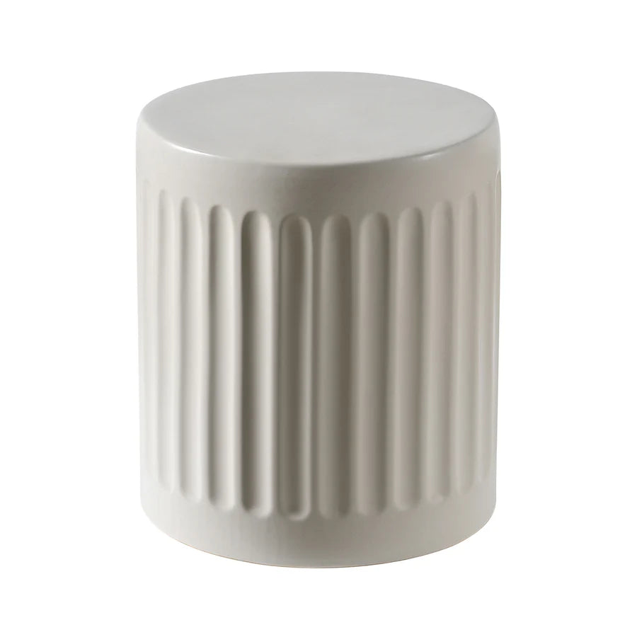 Lucian Ceramic Outdoor Accent Table - taylor ray decor