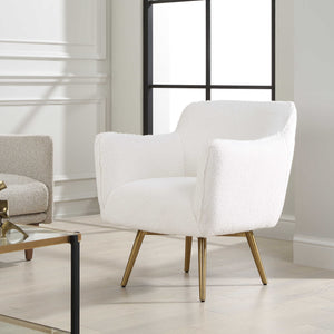 Oasis Sheepskin Swivel Chair