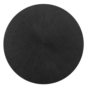 Gidran Round Black Dining Table @taylorraydesign