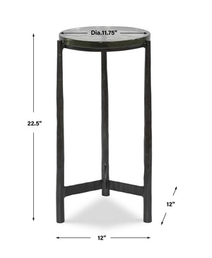 Eternity Accent Table, Gunmetal