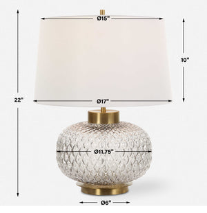 Estelle Glass Table Lamp