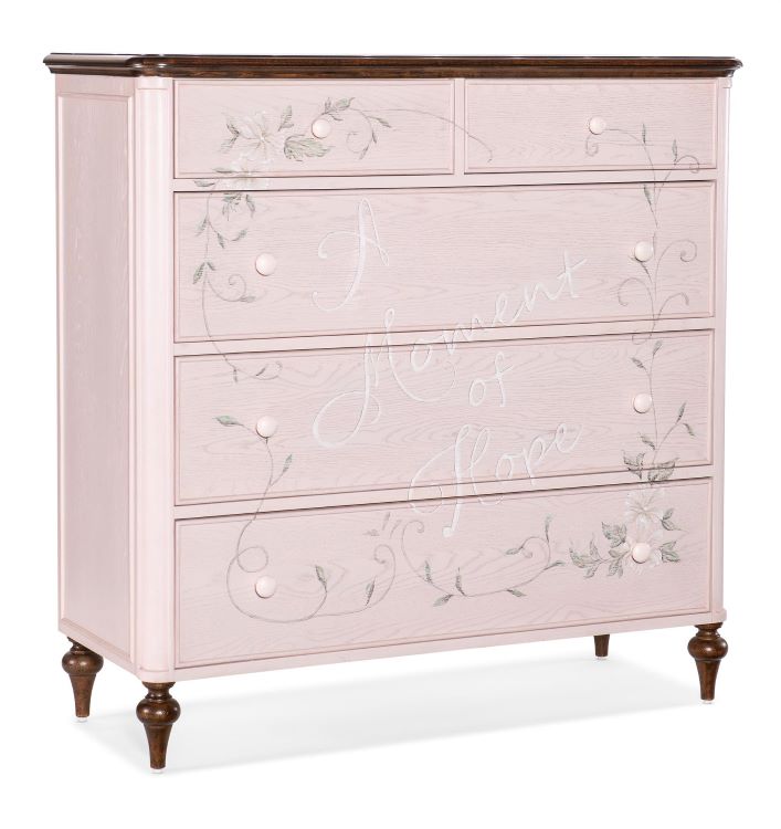 Moment of Hope Chest of Drawers in the Susan G. Komen Collection @taylorraydecor