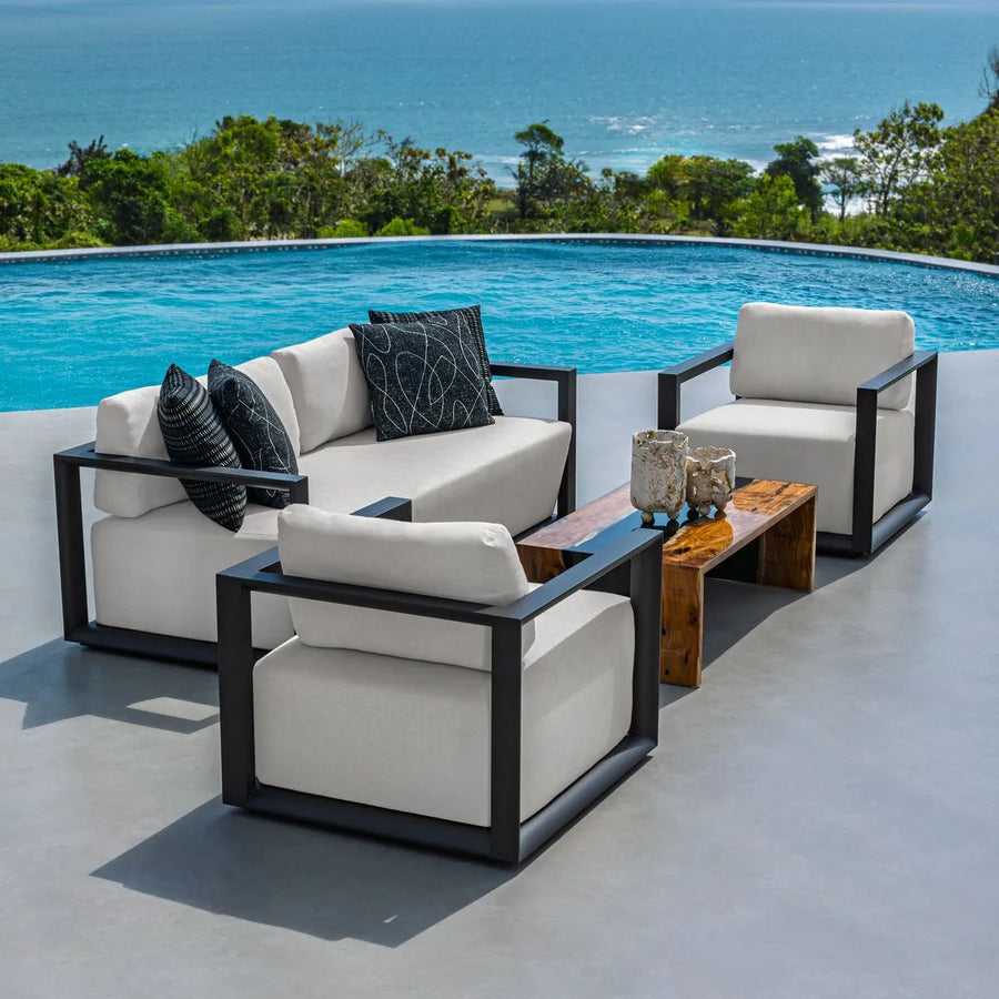 Remsen Outdoor 3 Seater Sofa