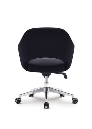 Melanie Swivel-Tilt Conference Chair in Charcoal Fabric @taylorraydesign
