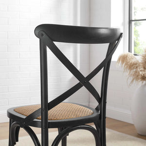 Gear Rustic Wood Dining Side Chair