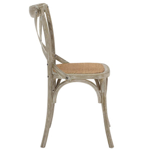 Gear Rustic Wood Dining Side Chair