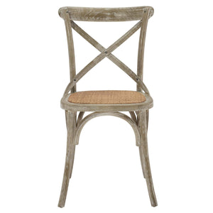 Gear Rustic Wood Dining Side Chair