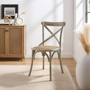 Gear Rustic Wood Dining Side Chair