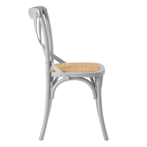 Gear Rustic Wood Dining Side Chair