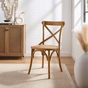 Gear Rustic Wood Dining Side Chair