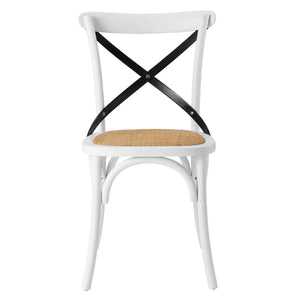 Gear Rustic Wood Dining Side Chair