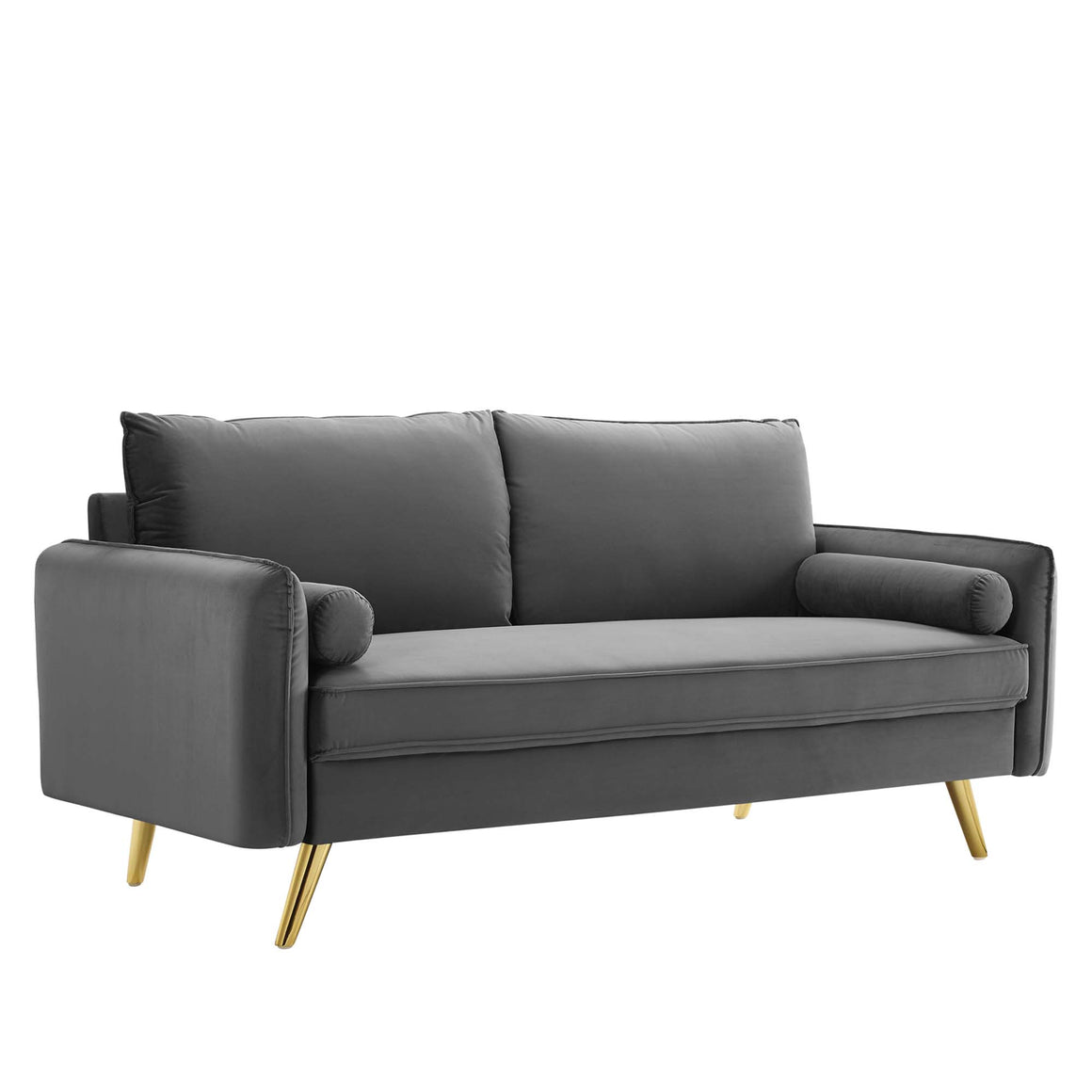 Revive Contemporary Performance Velvet Loveseat