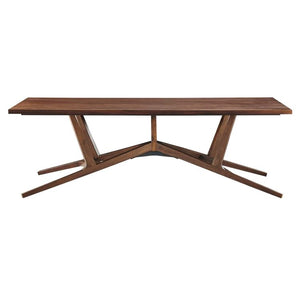 Victor 95” Acacia Wood Dining Room Table @taylorraydesign