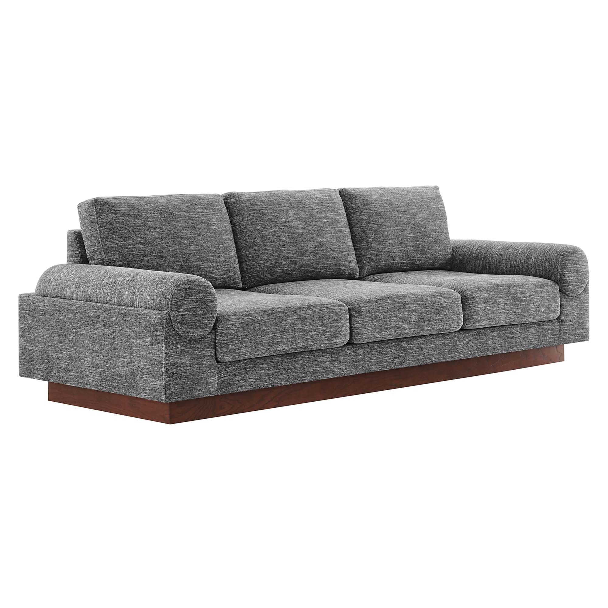 Oasis Contemporary Upholstered Fabric Sofa