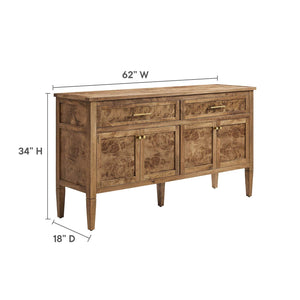 Elysian 62" Mango Wood Sideboard