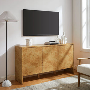 Hudson 60" Burl Wood Sideboard