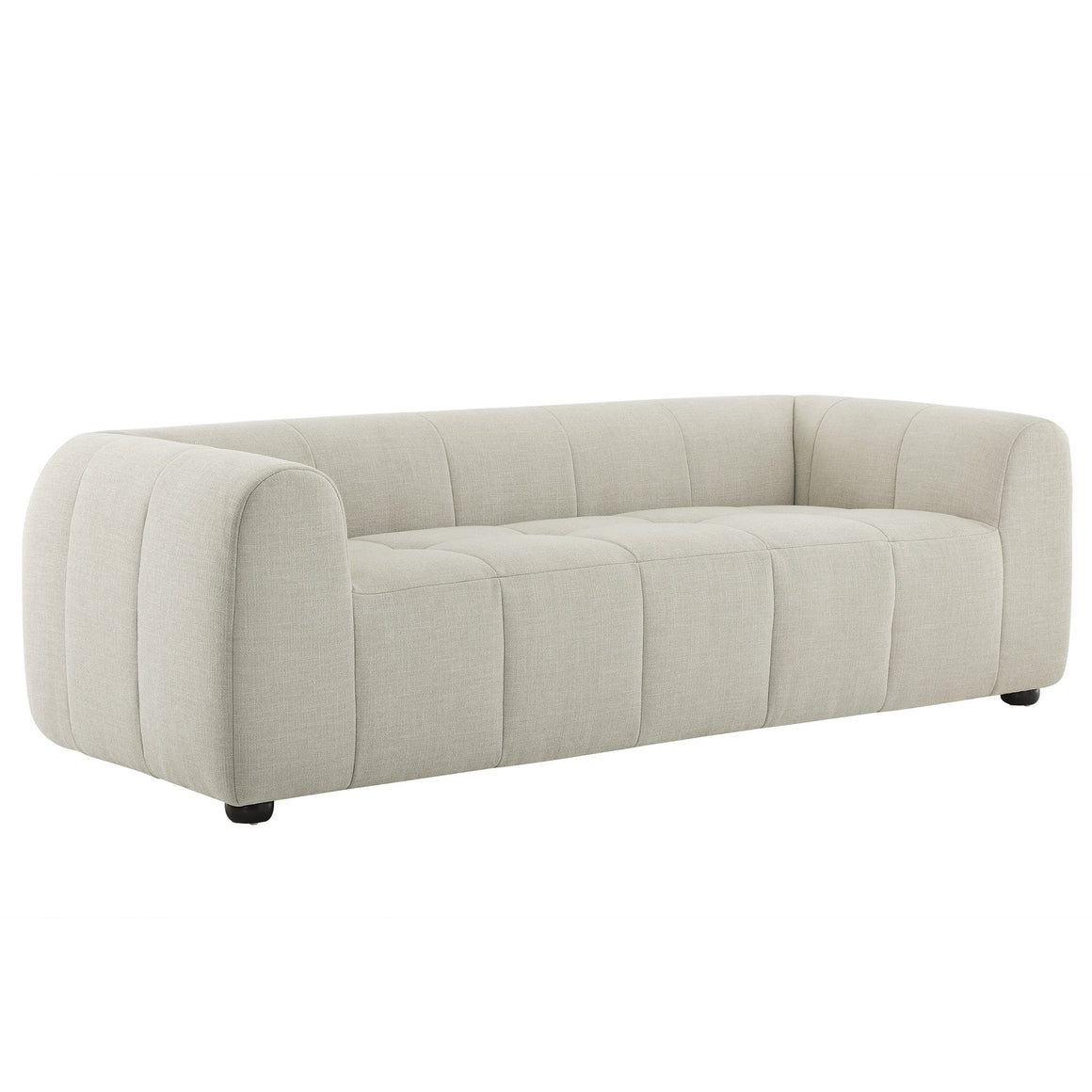 Liana Modern Upholstered Fabric Sofa