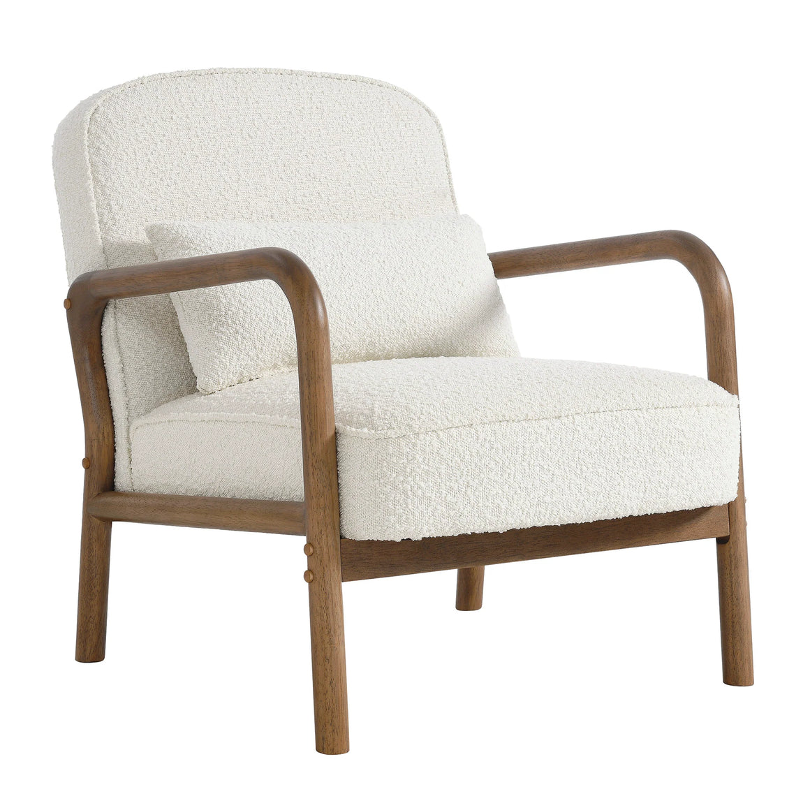 Charlie Boucle Upholstered Armchair - taylor ray decor