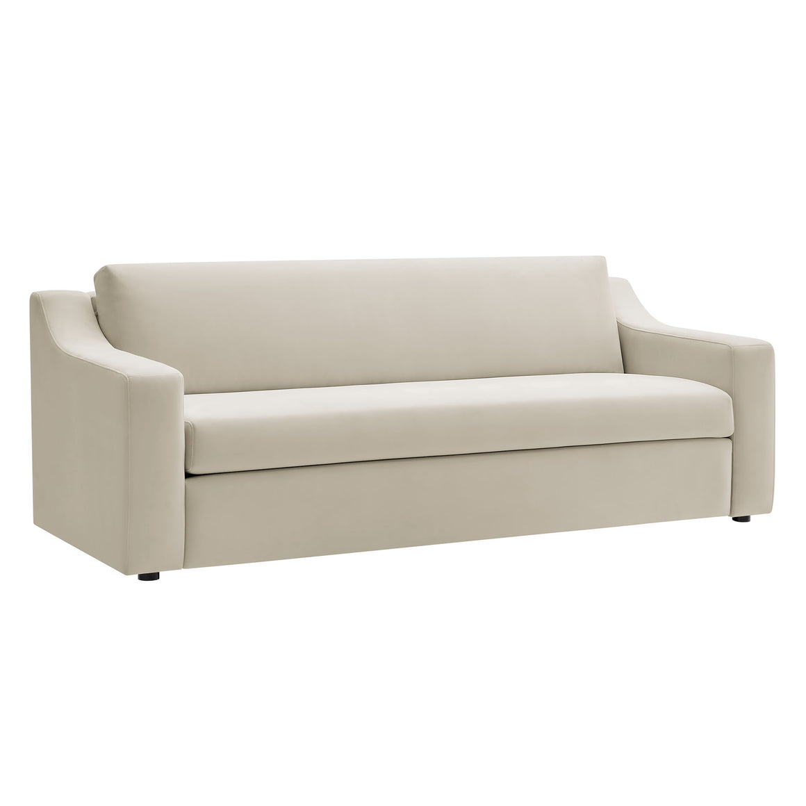 Liora Performance Velvet Modern Sofa