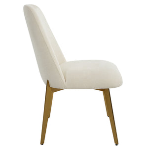 Vantage Off White Fabric Dining Chair