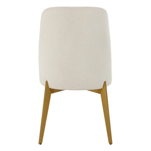 Vantage Off White Fabric Dining Chair