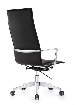 Joe Modern High Back Office Chair in Carbon Black