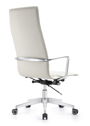 Joe Modern High Back Office Chair in Cloud White