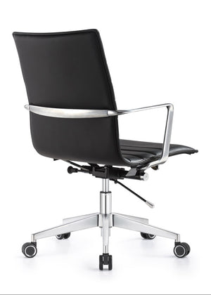 Joe Modern Mid-Back Office Chair in Carbon Black