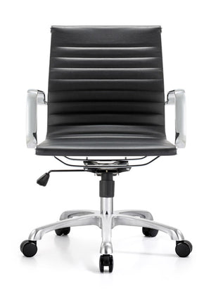 Classic Mid-Back Conference Chair in Black @taylorraydesign