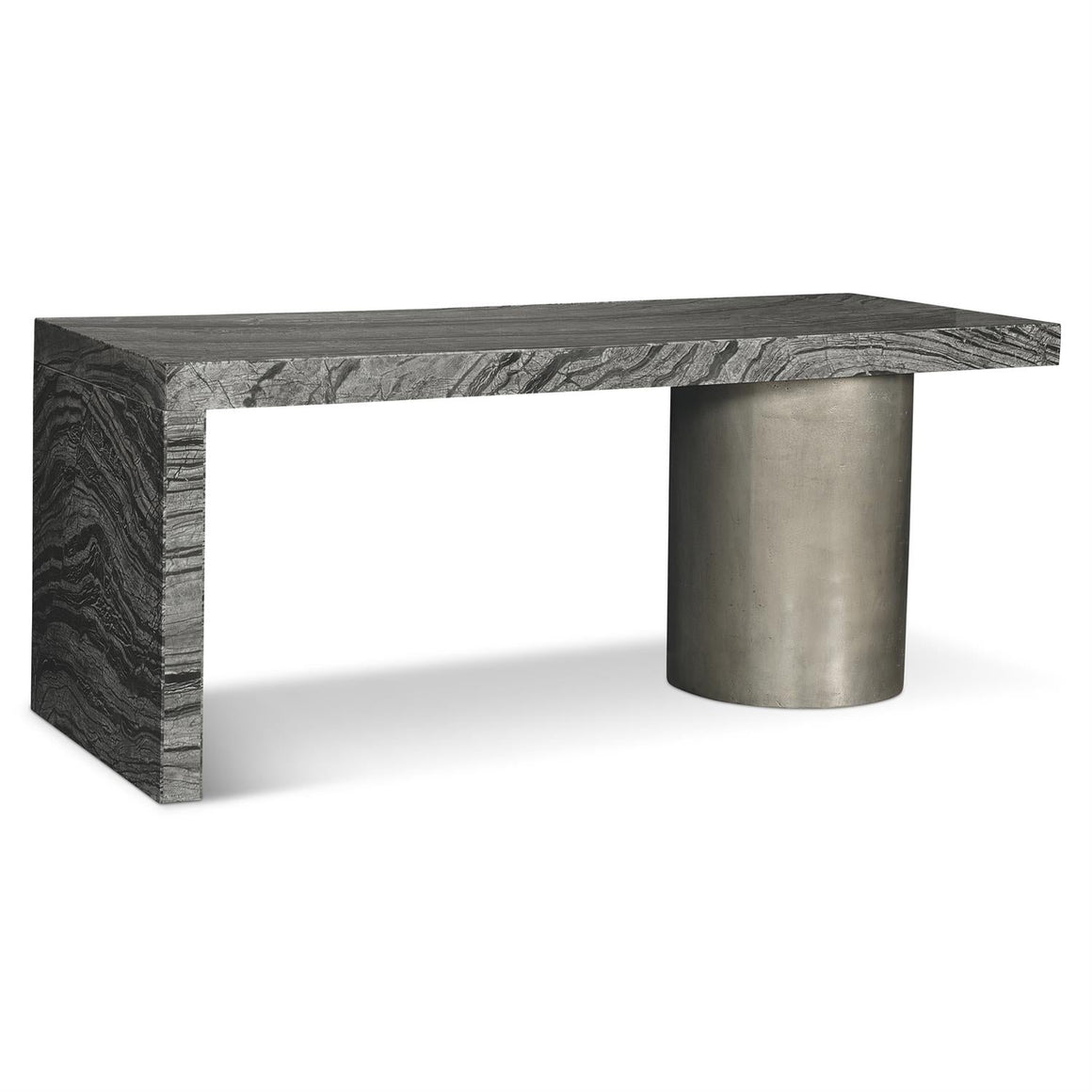 Linea Modern Marble Desk