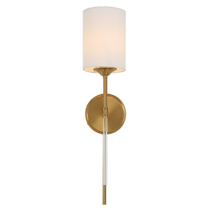 Awyr 1-Light Brass Sconce