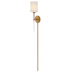 Awyr 1-Light Brass Sconce