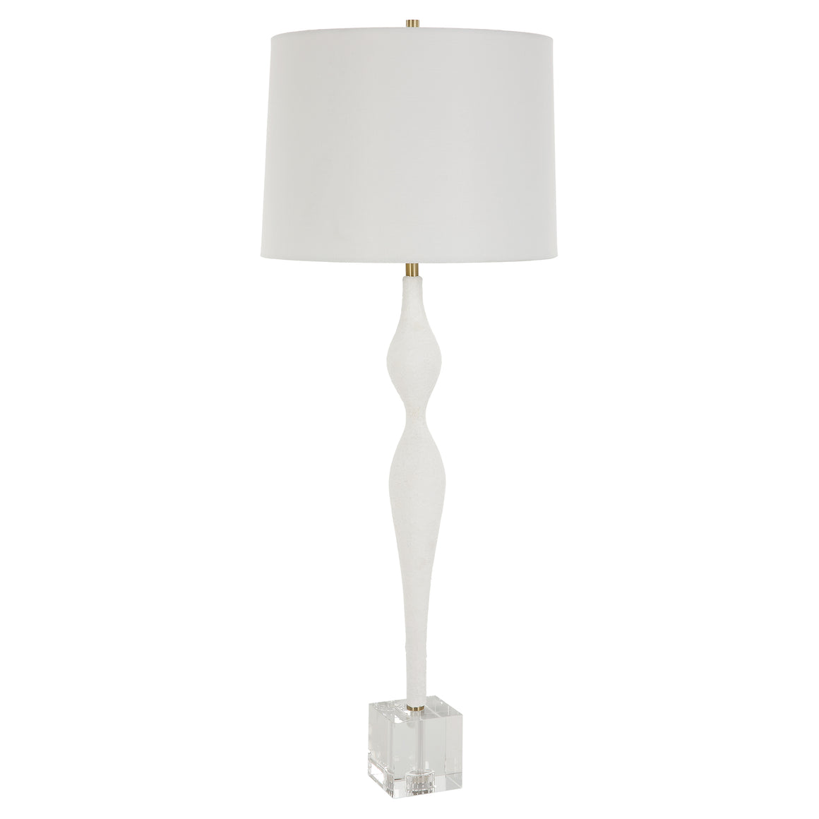 Helena Slender White Table Lamp