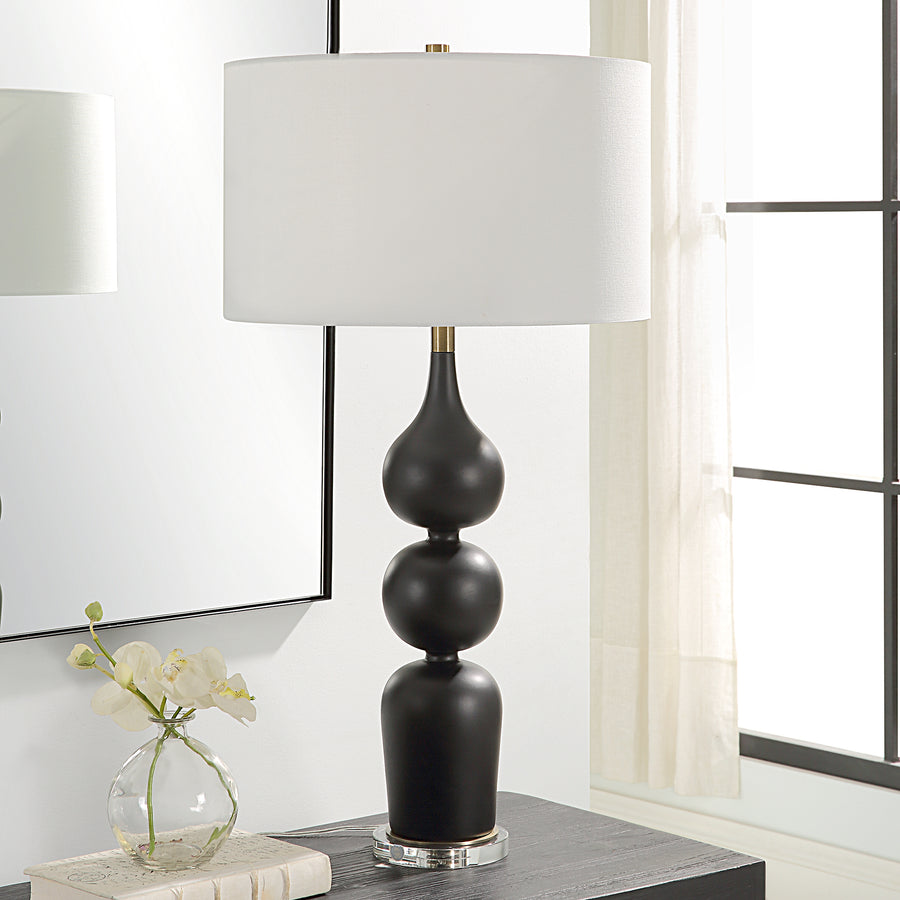 Caviar Black Table Lamp