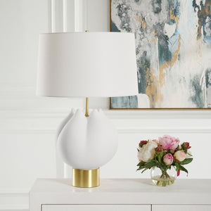 In Bloom White Table Lamp