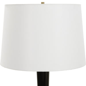 Brielle Polished Black Table Lamp