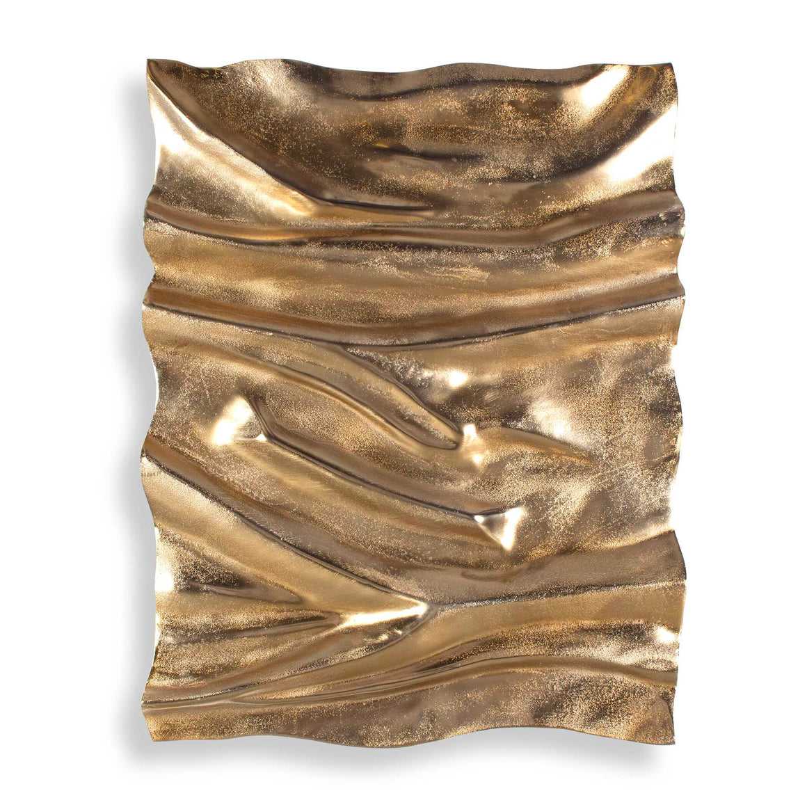 Undulate Outdoor Gold Wall Panel - taylor ray decor