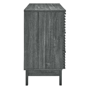 Render Mid-Century Modern 6-Drawer Dresser in Charcoal @taylorraydesign