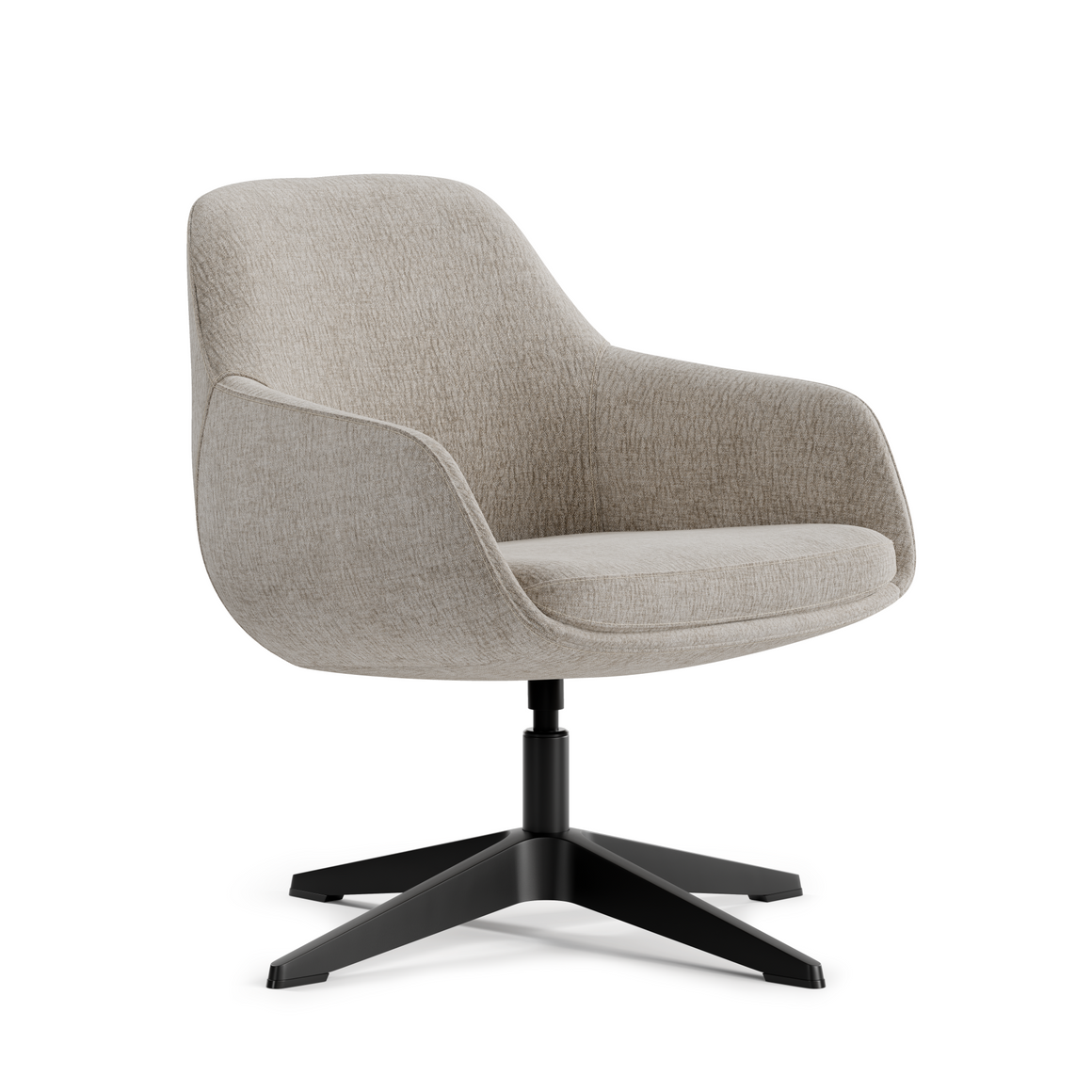 Grace Modern Swivel Base Side Chair